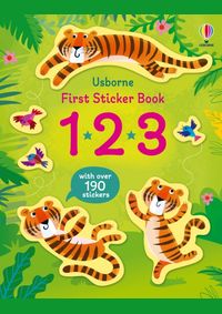 Kniha First Sticker Book 123