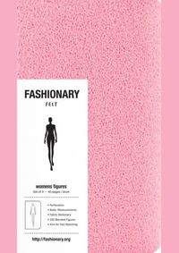 Fashionary Mini Felt Womens Pink