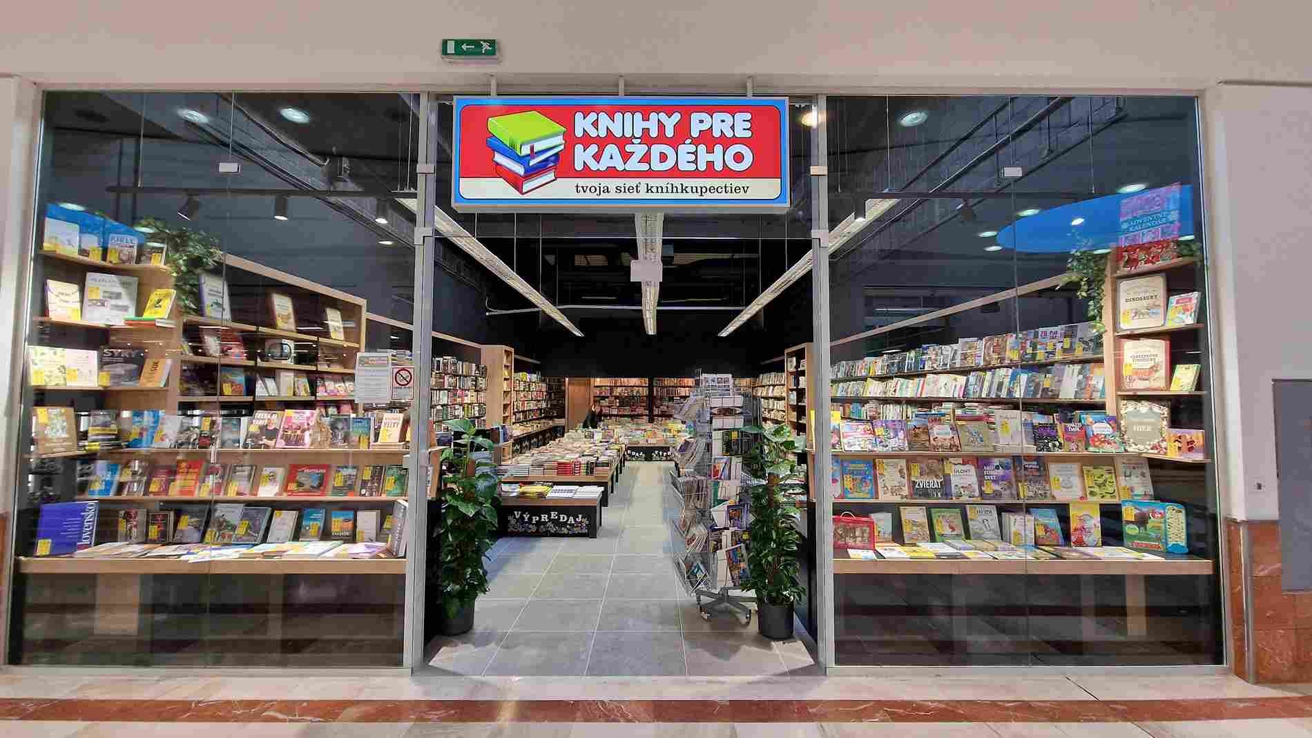 Knihy pre každého OC DANUBIA Petržalka